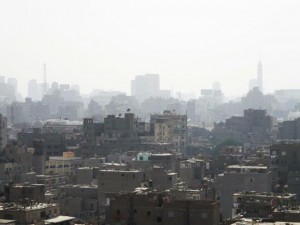 View of downtown Cairo. Photo: Simon Mulvey