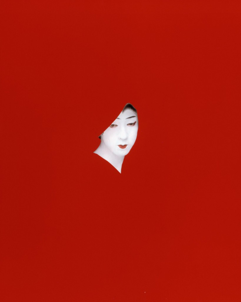 Red Mask, 1983 Cibachrome with lacquered wood frame