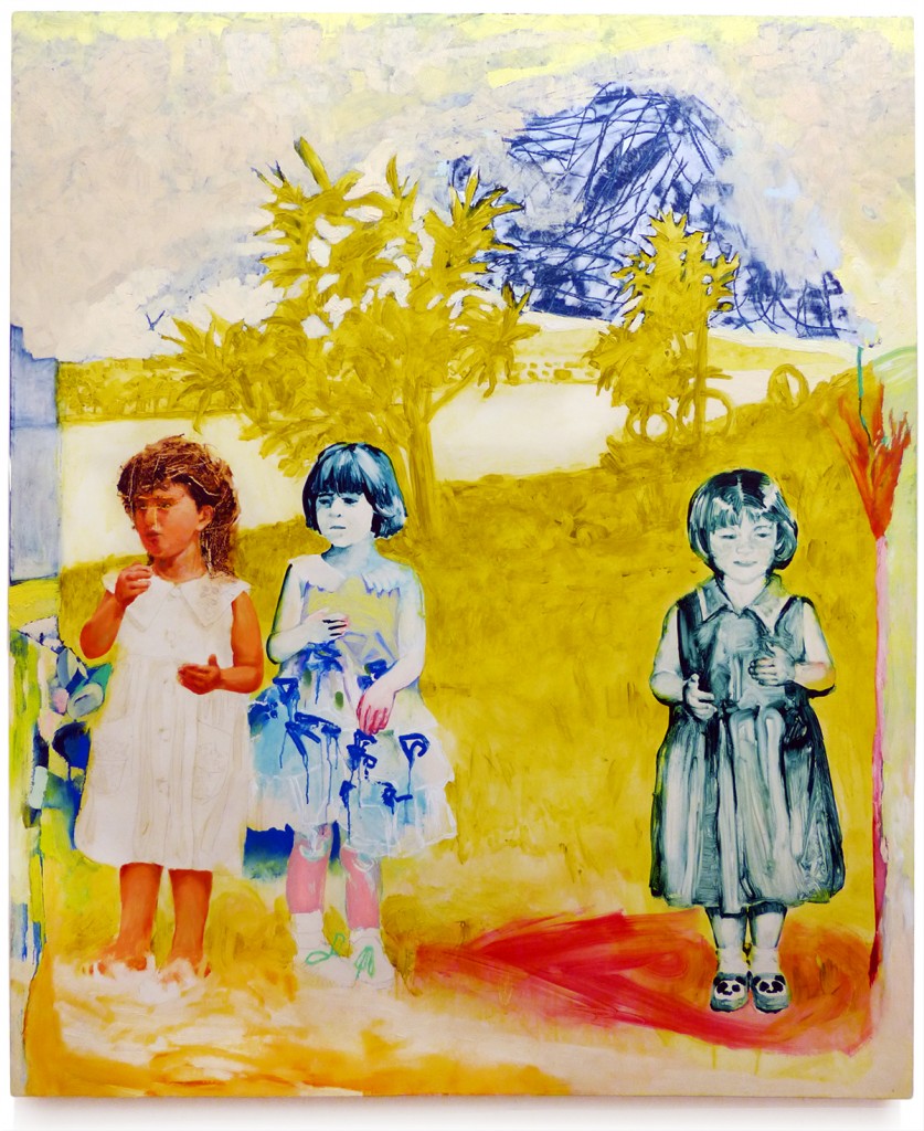 ​Tamsin Doherty Hawaii 1947 Acrylic and oil on canvas 50 x 60"