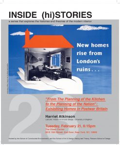INSIDE (hi)STORIES – From the Planning of the Kitchen to the Planning of the Nation: Exhibiting Homes in Postwar Britain