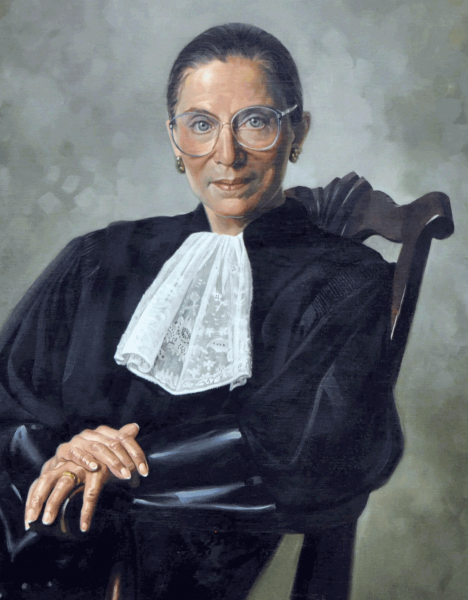 Justice Ruth Bader Ginsburg  and the Lace Collar