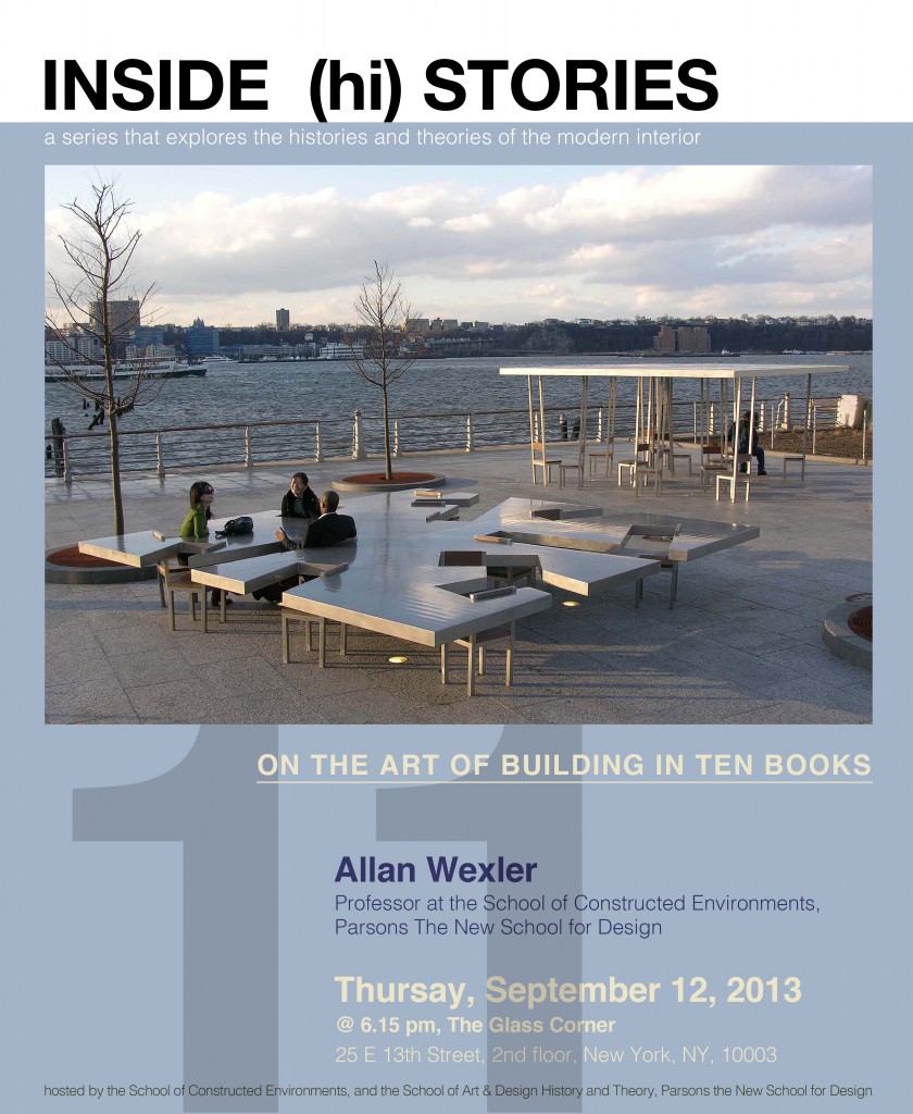INSIDE (hi)STORIES – On the Art of Building in Ten Books