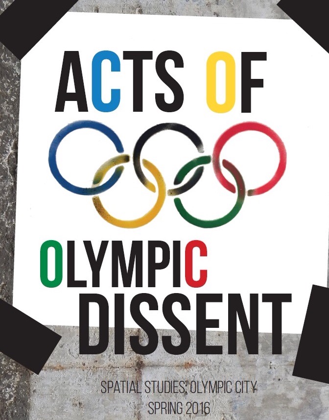 MA Design Studies Students Self-publish ‘Acts of Olympic Dissent’