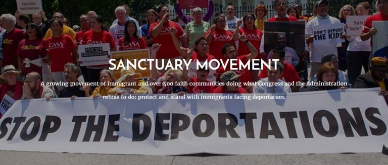 Urgent Call: Sanctuary Banner to Protect Immigrants, Other Targeted Populations
